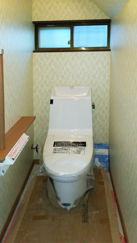 トイレのリフォーム｜宇都宮市　Ｔ様邸(2014.10.06)