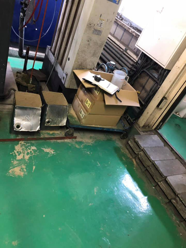 トイレの入り口前に一部屋作りました。|栃木県下都賀郡壬生町U様工場(2018.09.03)
