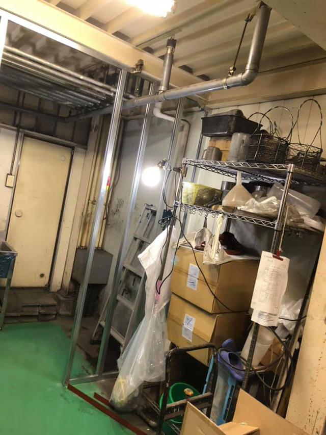トイレの入り口前に一部屋作りました。|栃木県下都賀郡壬生町U様工場(2018.09.03)