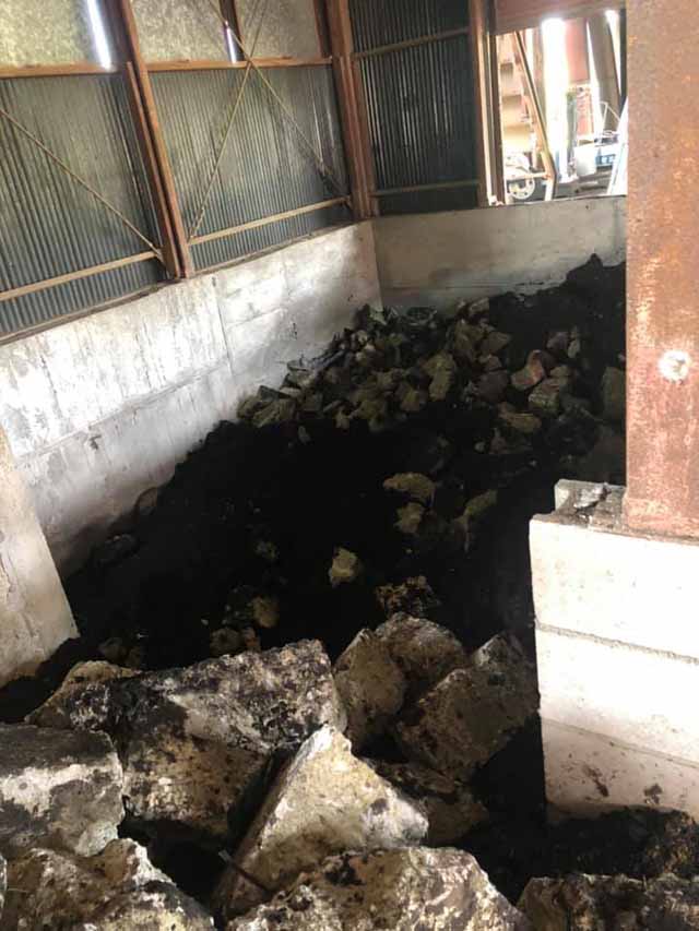 倉庫の床のコンクリート仕上げ工事|栃木県日光市S様邸(2019.08.05)