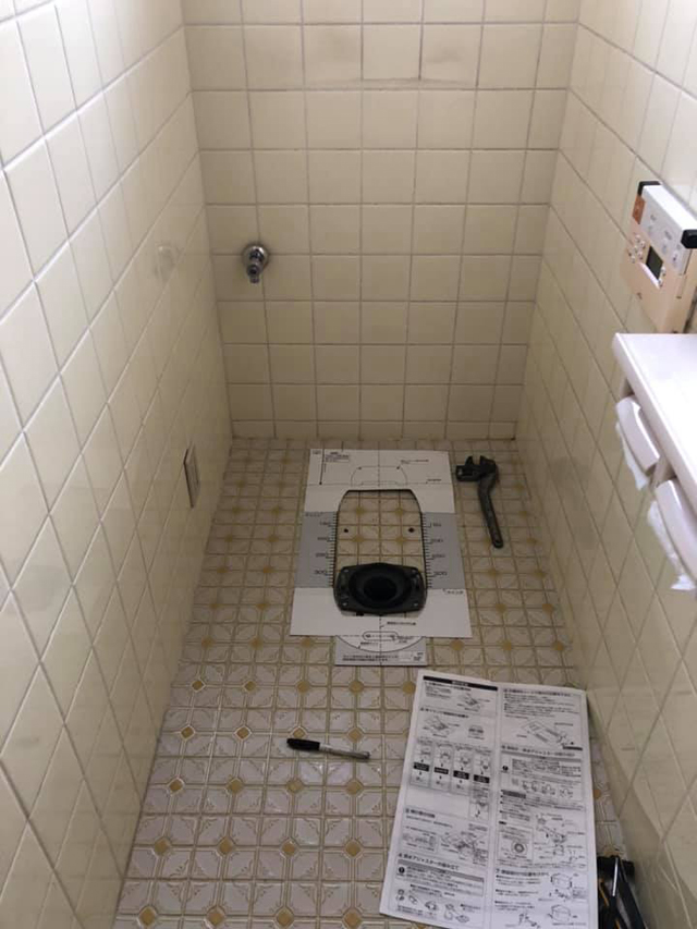 トイレ交換工事|市貝町F様邸(2019.08.08)