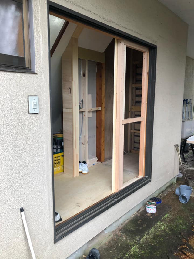 押入れを改装してトイレと洗面所を新設工事|栃木県日光市F様邸(2019.09.02)
