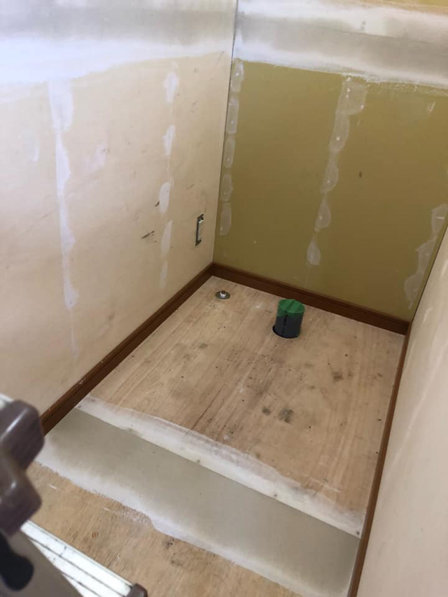 押入れを改装してトイレと洗面所を新設工事|栃木県日光市F様邸(2019.09.02)