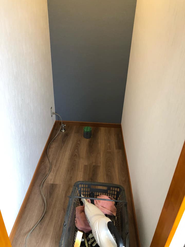 押入れを改装してトイレと洗面所を新設工事|栃木県日光市F様邸(2019.09.02)