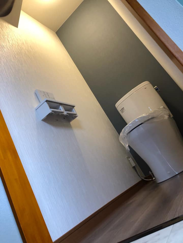 押入れを改装してトイレと洗面所を新設工事|栃木県日光市F様邸(2019.09.02)