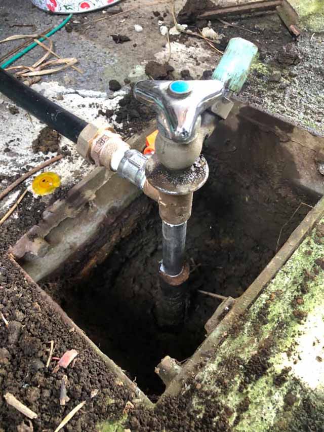 外部水栓設置工事|栃木県鹿沼市H様邸(2020.09.04)