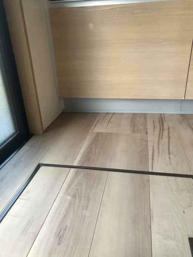 浴室リフォームとキッチン床張り替え工事|栃木県日光市M様邸(2020.11.02)