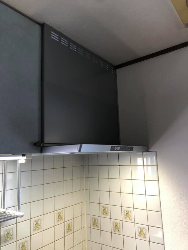 キッチンリフォーム、換気扇とビルトインコンロ交換工事|栃木県さくら市N様邸(2021.02.05)