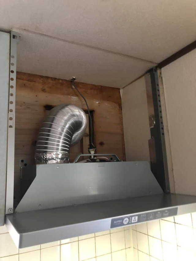 キッチンリフォーム、換気扇とビルトインコンロ交換工事|栃木県さくら市N様邸(2021.02.05)