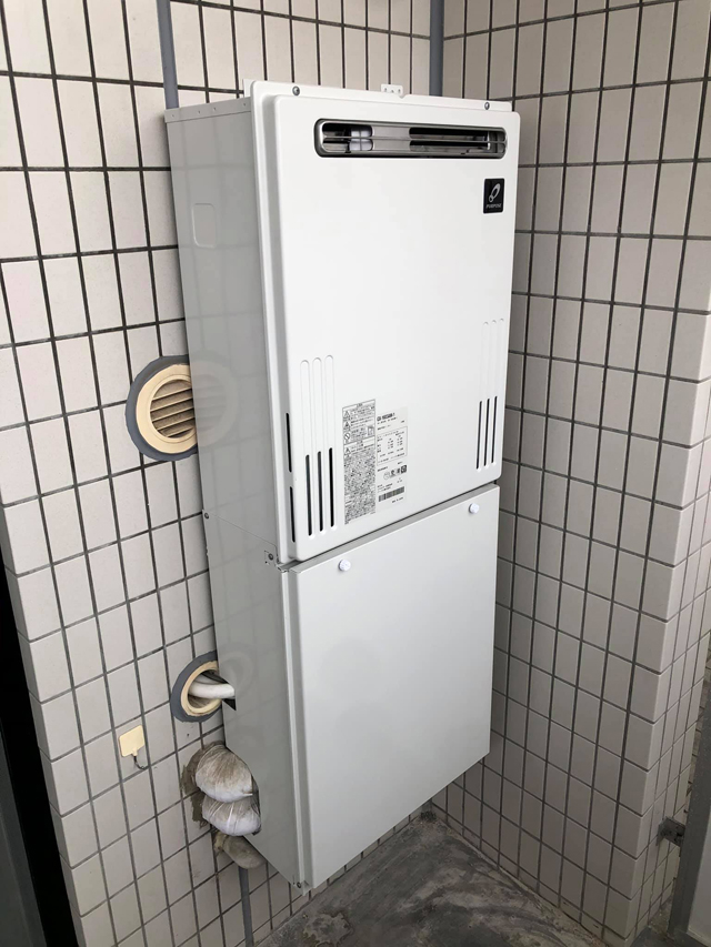 マンションの給湯器交換工事|宇都宮市内マンション(2021.04.07)