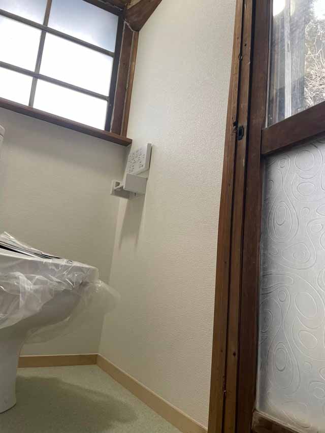 汲み取り式から、水洗トイレにリフォーム工事｜小山市E様邸(2022.01.08)