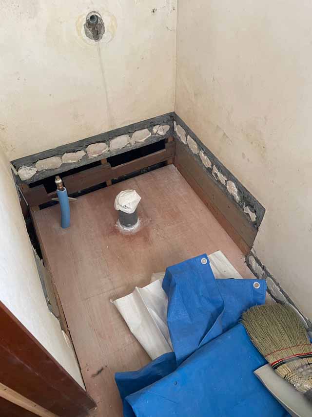 汲み取り式から、水洗トイレにリフォーム工事|宇都宮市F様邸(2022.04.09)