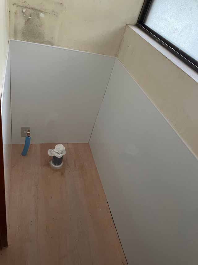 汲み取り式から、水洗トイレにリフォーム工事|宇都宮市F様邸(2022.04.09)