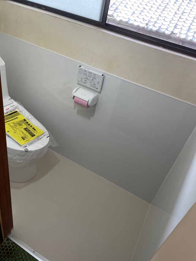 汲み取り式から、水洗トイレにリフォーム工事|宇都宮市F様邸(2022.04.09)