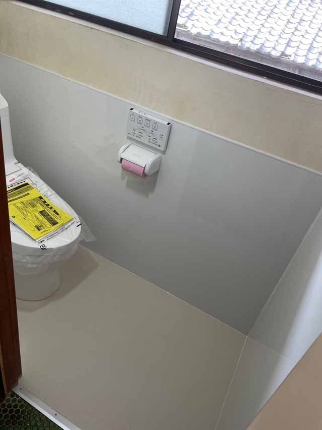 汲み取り式から、水洗トイレにリフォーム工事｜宇都宮市F様邸(2022.04.09)