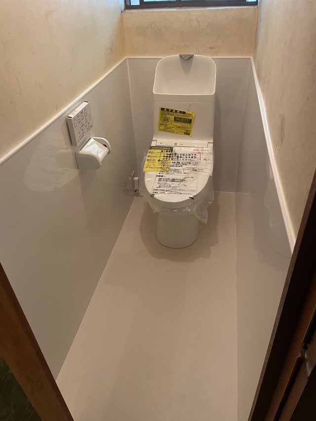 汲み取り式から、水洗トイレにリフォーム工事|宇都宮市F様邸(2022.04.09)