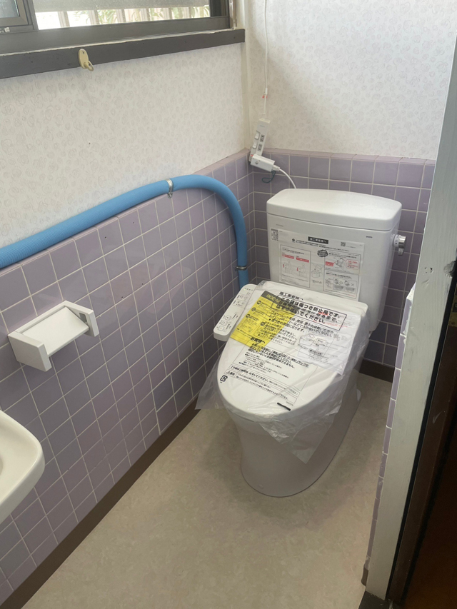 トイレリフォーム工事|那須塩原市N様邸(2022.09.28)