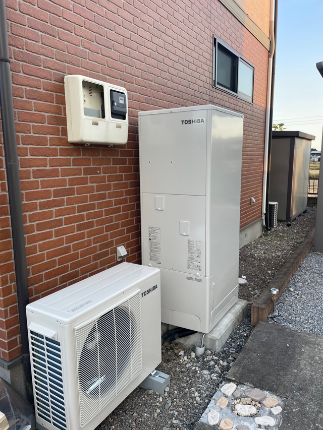 エコキュート交換工事|那須塩原市C様邸(2022.11.30)