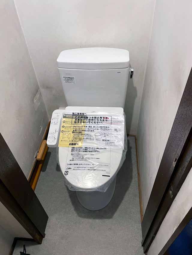 汲み取り式から、水洗トイレにリフォーム工事｜那須塩原市G様邸(2022.12.26)