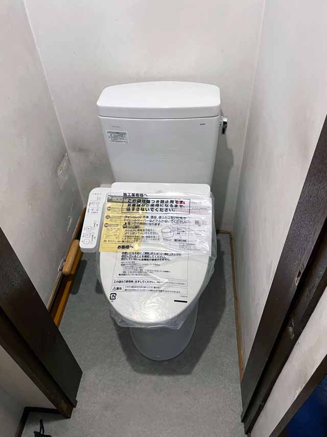 汲み取り式から、水洗トイレにリフォーム工事|那須塩原市G様邸(2022.12.26)