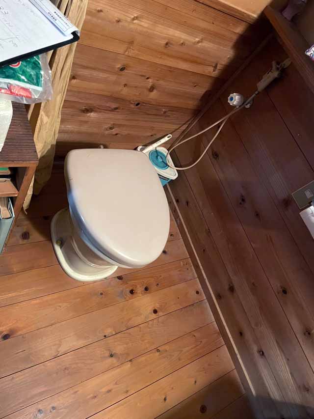 汲み取り式トイレから水洗トイレにリフォーム工事|茨城県笠間市I様邸(2023.01.17)