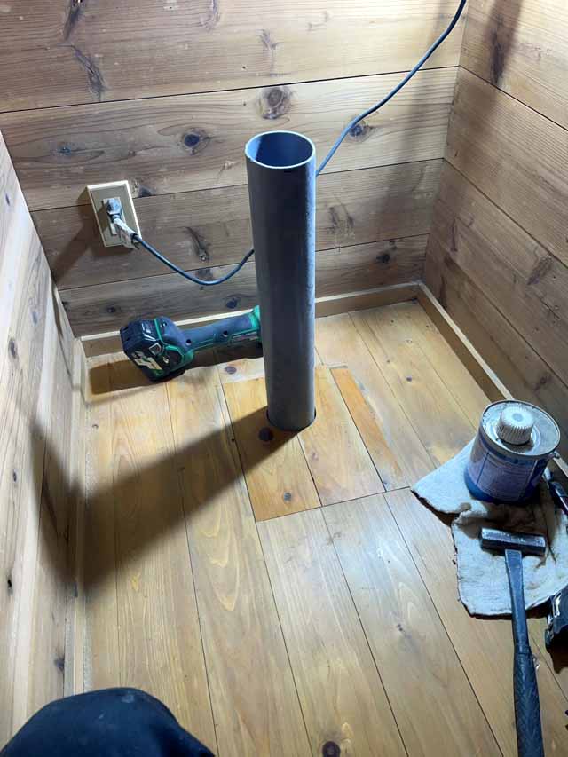 汲み取り式トイレから水洗トイレにリフォーム工事|茨城県笠間市I様邸(2023.01.17)