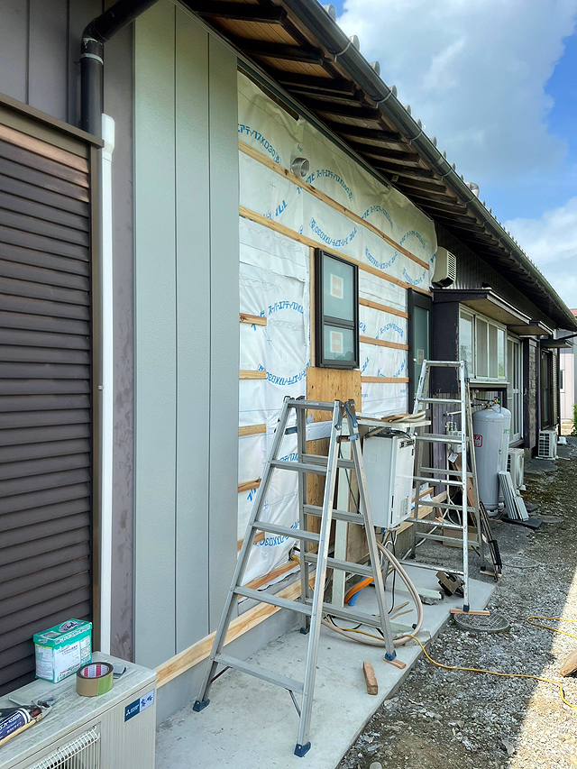 外部サイディング交換工事｜栃木県小山市B様邸(2023.07.12)