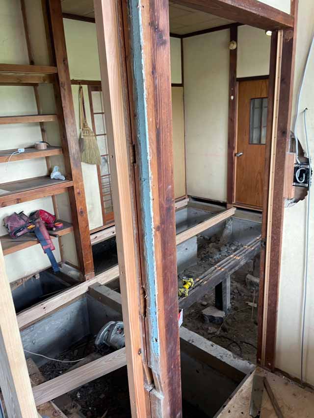リビングルームのリフォーム工事|小山市A様邸(2023.07.25)