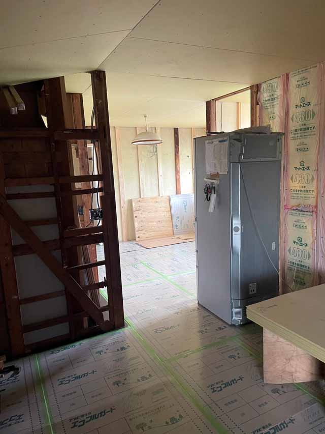 リビングルームのリフォーム工事|小山市A様邸(2023.07.25)