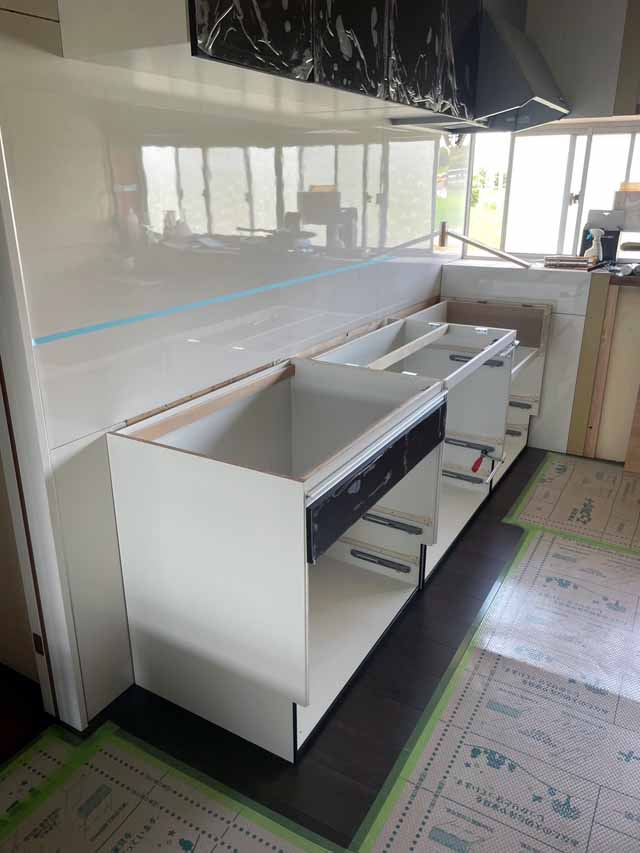 キッチン交換、キッチンのリフォーム工事|栃木県小山市A様邸(2023.08.04)