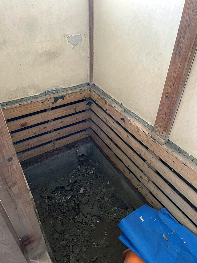 汲み取り式トイレから水洗式トイレにリフォーム工事|佐野市M様邸(2024.04.23)