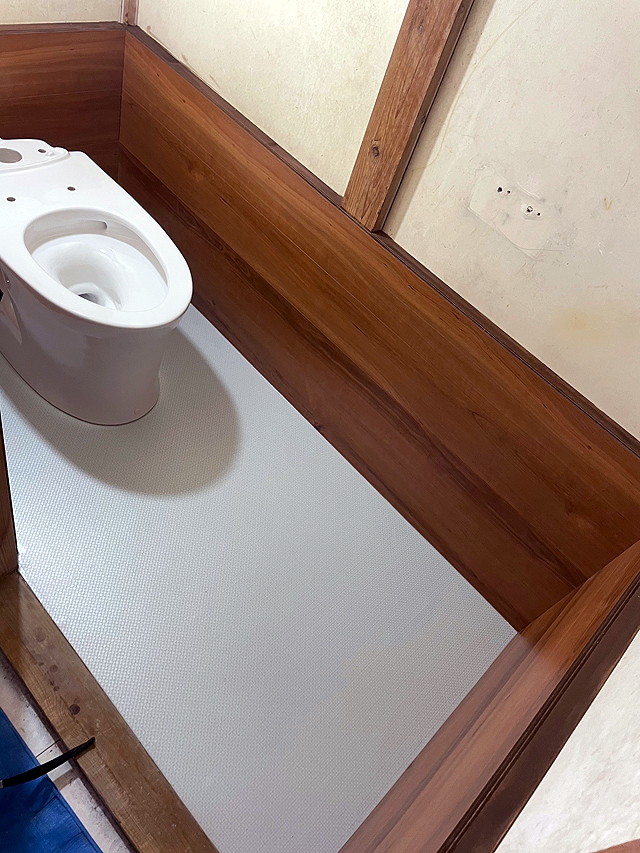 汲み取り式トイレから水洗式トイレにリフォーム工事|佐野市M様邸(2024.04.23)