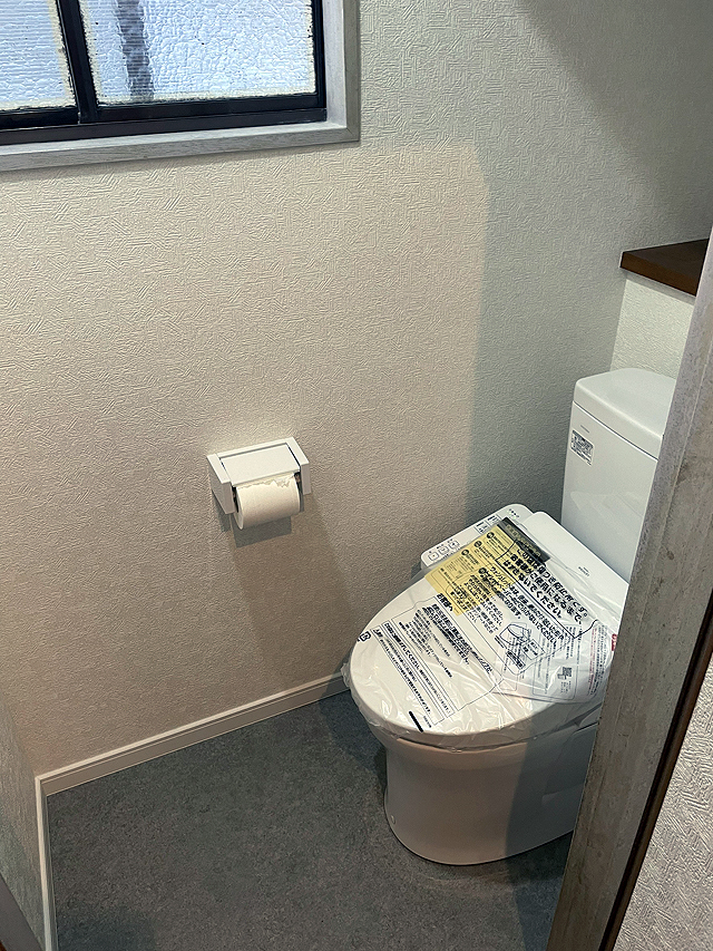 トイレのリフォーム工事｜那須塩原市S様邸(2024.12.13)