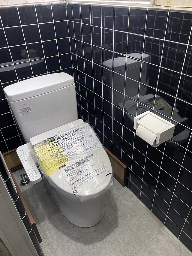 トイレのリフォーム工事｜那須塩原市W様邸(2025.02.14)